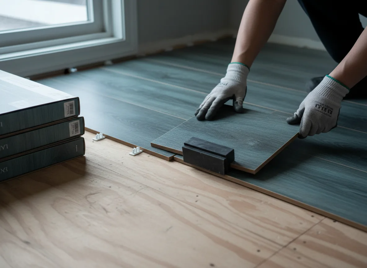 Luxury Vinyl Plank Installation company in Manderson, SD